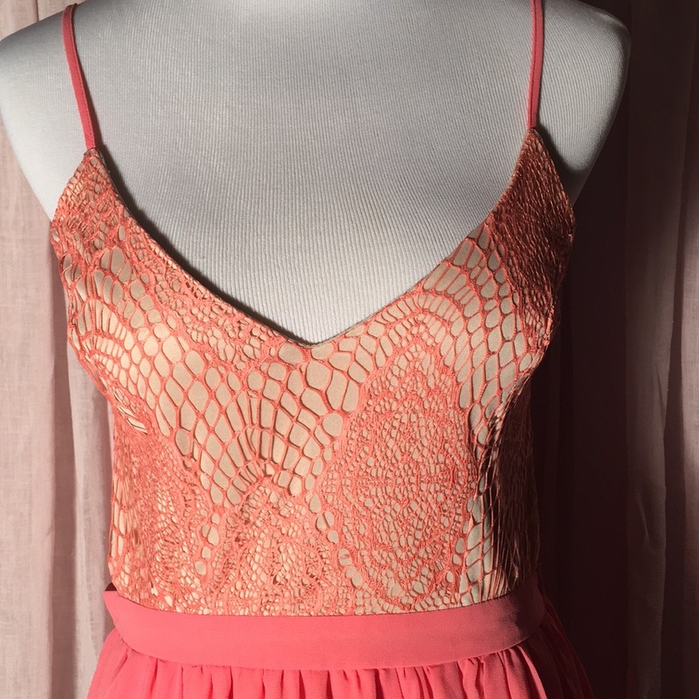 Parvenue Size L Open Back Dress - Picture 3 of 4